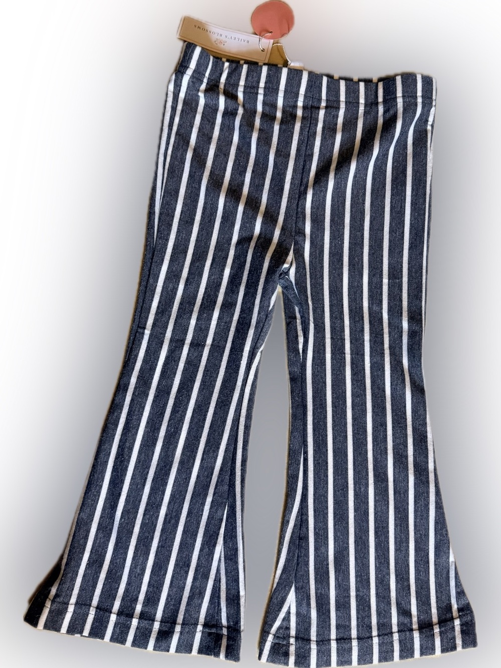 NWT striped flare pants